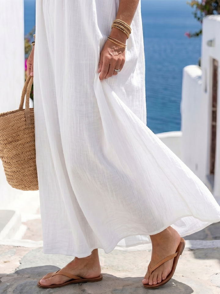 Keira | Abito Maxi Fluente Naturale