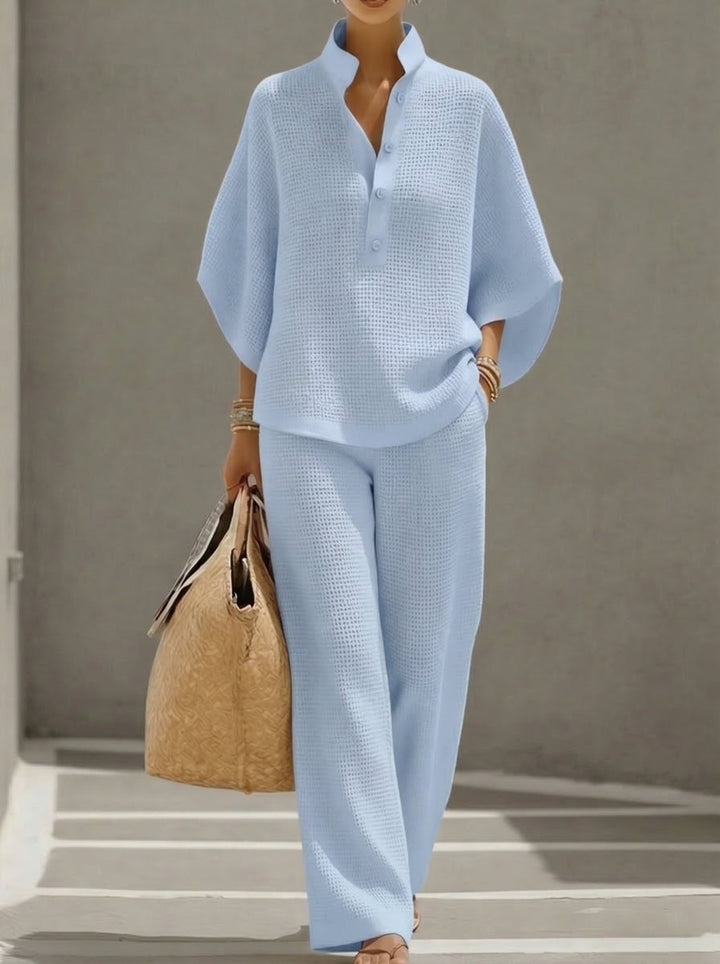 Set Due Pezzi Waffle da Donna