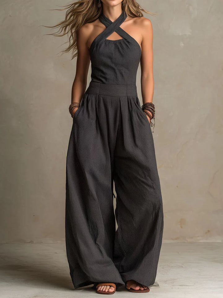 Amara – Design Halter con Collo Incrociato